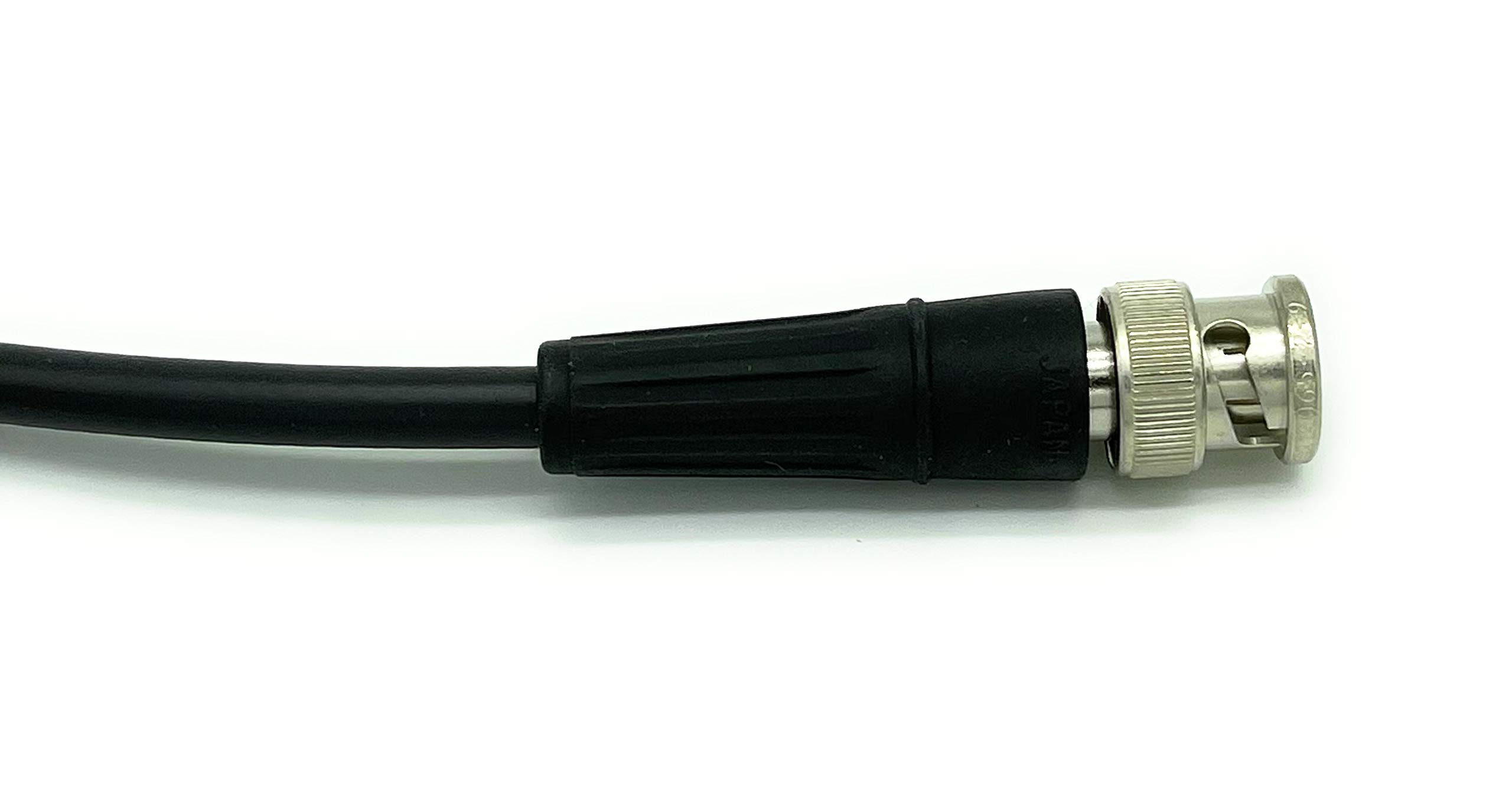 100ft RG59 HD SDI BNC Extension Cable Male to Female - High-Quality AV Video Cable for CCTV, Security Cameras & Broadcast Equipment - Durable Black Coaxial Cable for Professional Installations