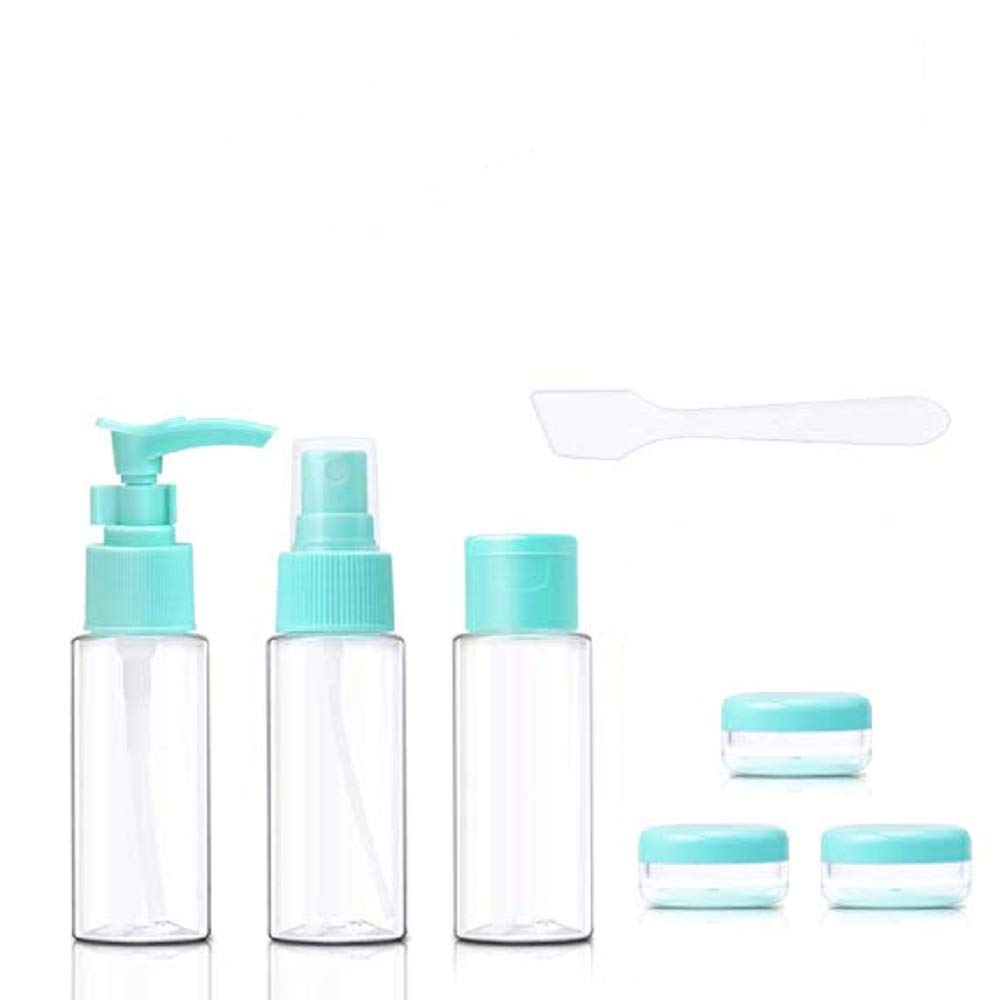 Leak Proof Travel Bottles for Makeup & Toiletries - 3oz TSA Approved Cosmetic Containers for Liquids - Perfect for Air Travel, Gym & Vacation Essentials