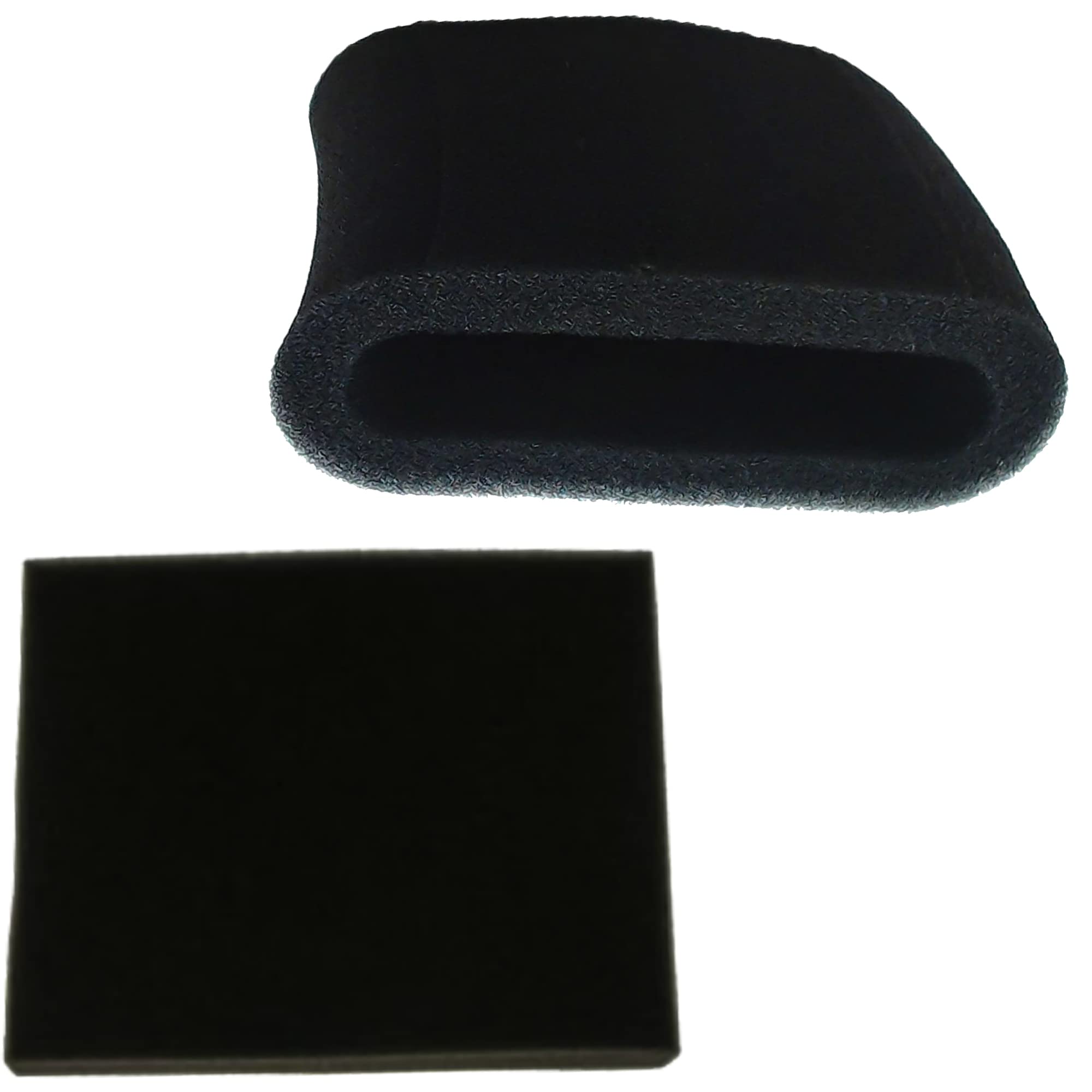 Bissell 7/8/14 Bagless Upright Vacuum Cleaner Foam Filter Replacement Set - Compatible with Model #3290 & 2031085 - Perfect for Pet Hair, Dust & Allergen Removal in Home Cleaning