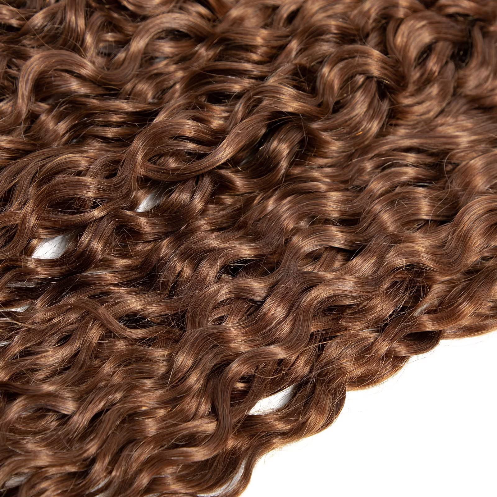 FEEL ME 8A Mink Brazilian Water Wave Human Hair Bundles - 3 Bundles 30