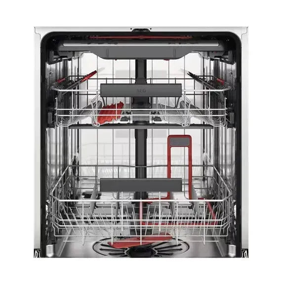 AEG 60cm Semi-Integrated Dishwasher - Energy Efficient, Quiet Operation - Perfect for Small Kitchens & Apartments