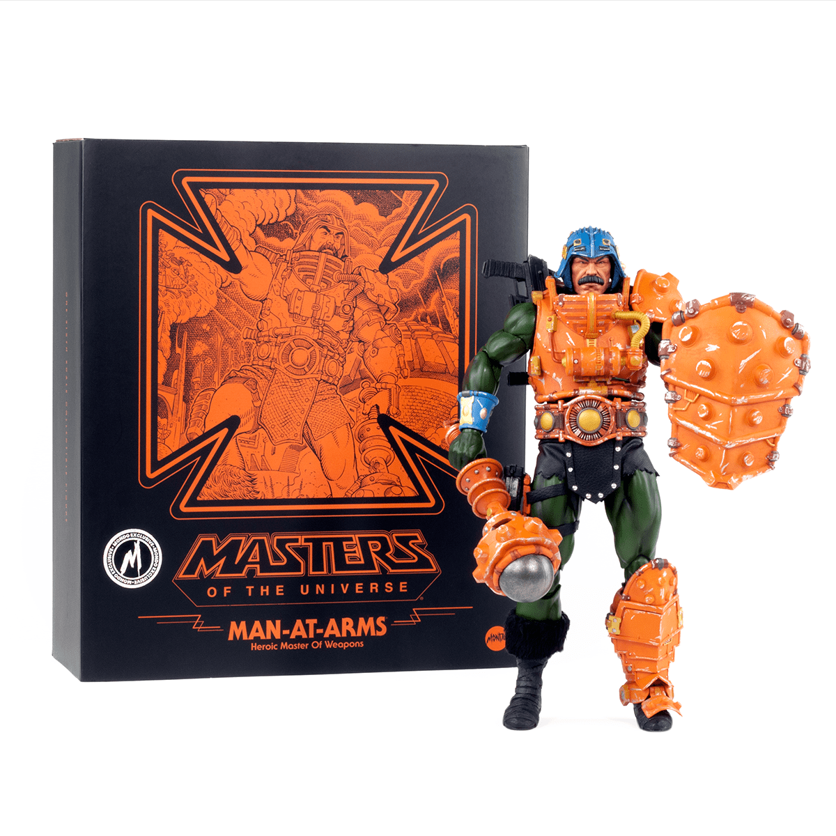 Man At Arms 1/6 Scale Collectible Action Figure - Highly Detailed Medieval Knight Model for Display & Role-Playing Scenes