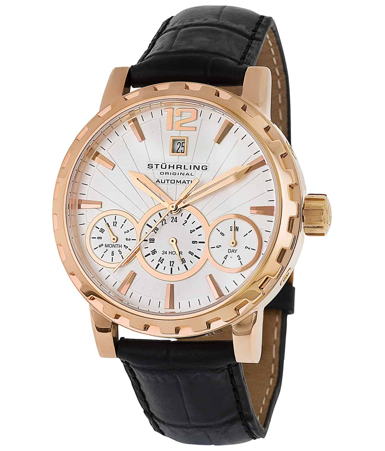 Louie 136 43mm Classic Watch - Stylish Men's Analog Wristwatch for Business, Casual & Formal Occasions