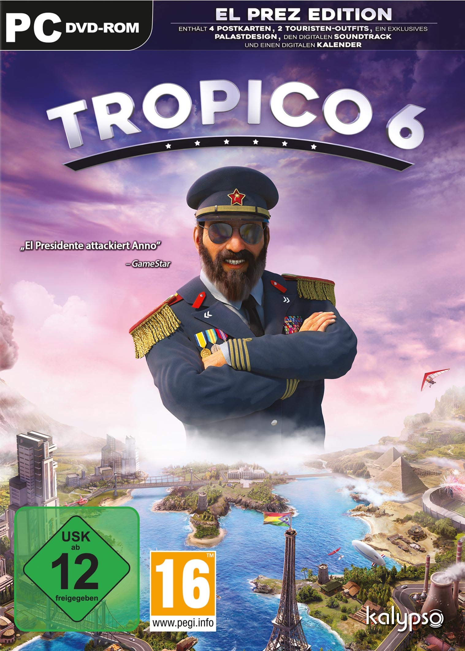 Tropico 6 PC Game - Political Simulation & Strategy Building Game for Windows - Perfect for Fans of City Builders and Dictator Simulators