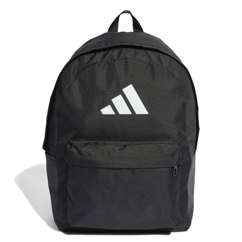Adidas Classic 3 Bar Logo Backpack - Stylish School & Travel Backpack for Men & Women | Perfect for College, Gym, Work & Outdoor Adventures