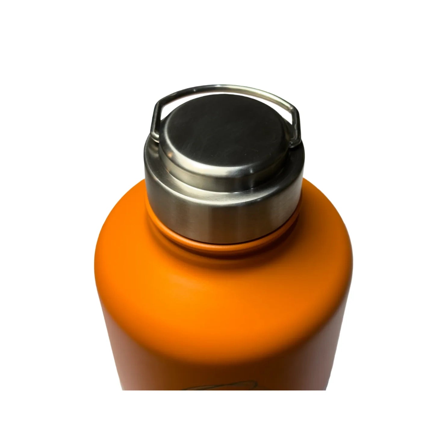 Old Mate Orange Insulated Tradie Water Bottle 1.9L (64oz) Stainless Steel - Durable & Leakproof for Construction, Hiking & Outdoor Activities