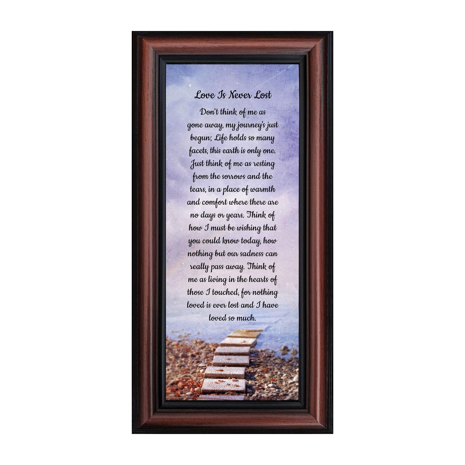 Memorial Picture Frames - Sympathy Gift for Home Décor | Wall Display & Gift Baskets
