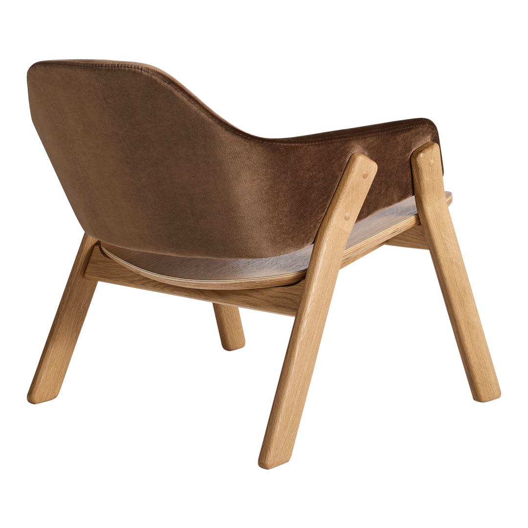 Velvet Lounge Chair with Clutch - Modern Accent Chair for Living Room, Bedroom, or Office - Comfortable Reading Chair with Soft Velvet Upholstery