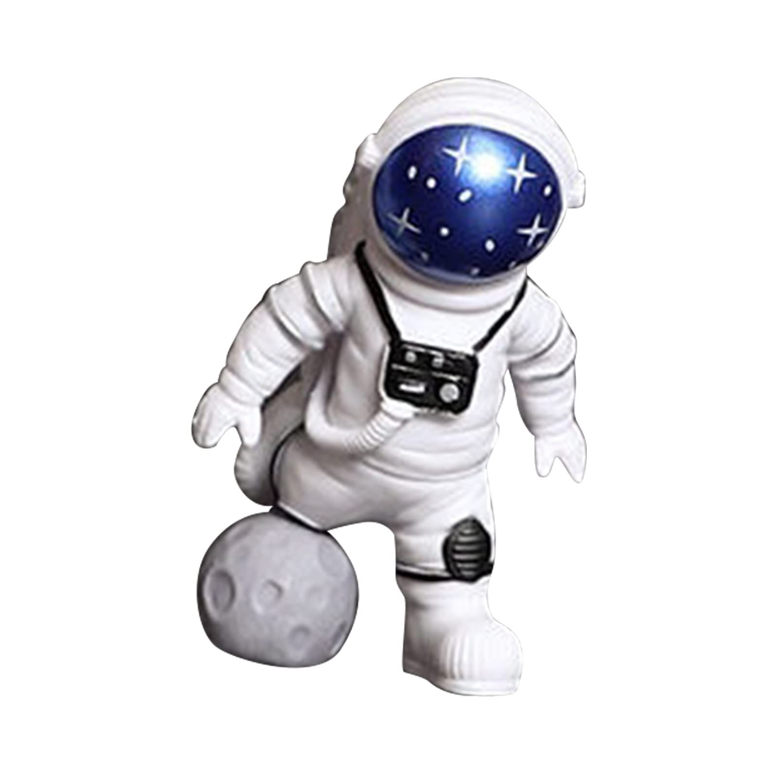 Creative Astronaut Small Decoration - Artificial Flowers for Desktop, Spring Floral Arrangement - Perfect for Home Office Decor, Gift Ideas & Space-Themed Parties (One Size)