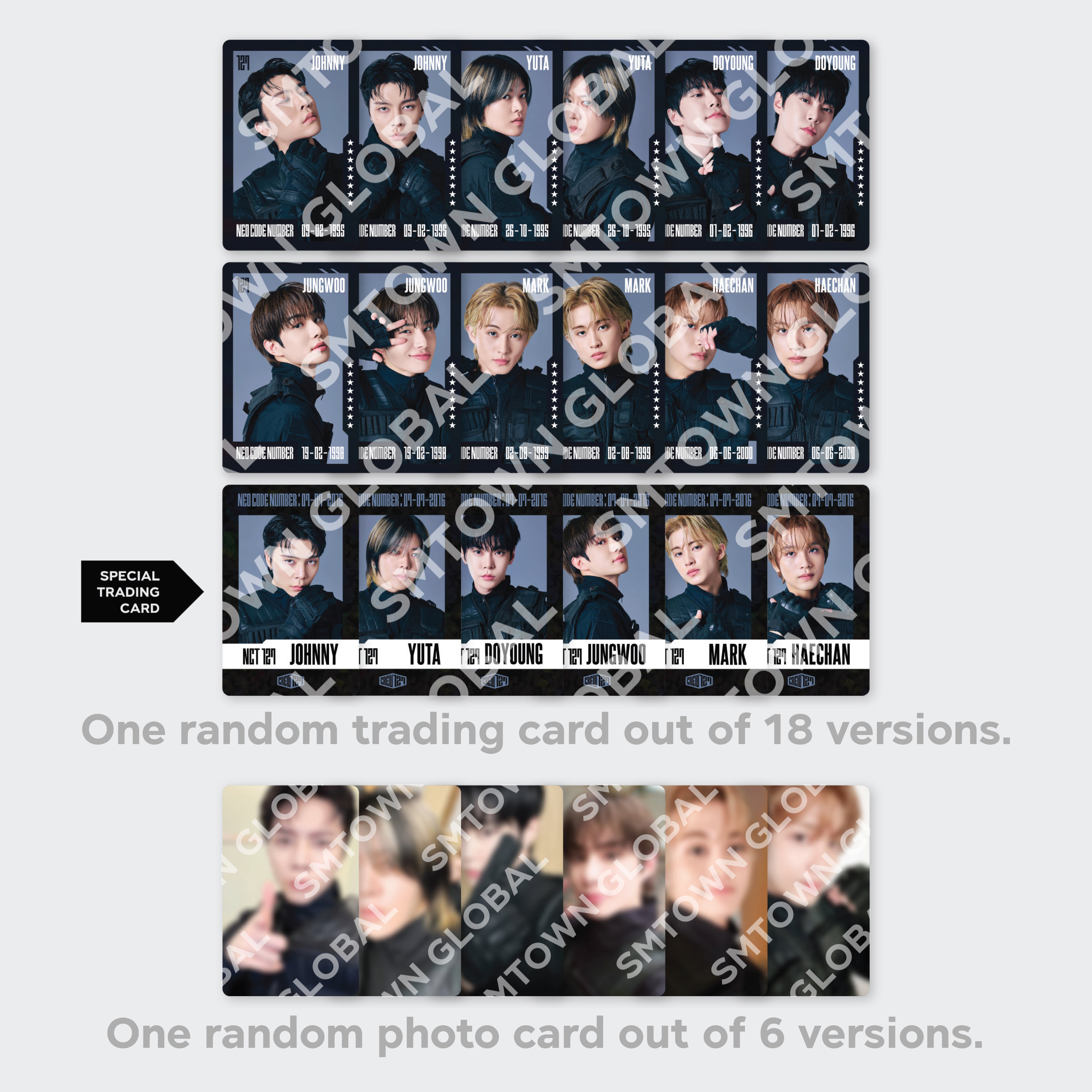 NCT 127 4th Tour 'Neo City Seoul - The Momentum' Official Trading Card Set - K-Pop Collectibles for Fans & Merchandise Enthusiasts | Perfect for Concerts, Gifting, and Display