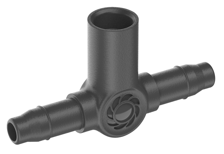 Gardena T Joint for Spray Nozzles & Endline Drip Heads 4.6mm (3/16