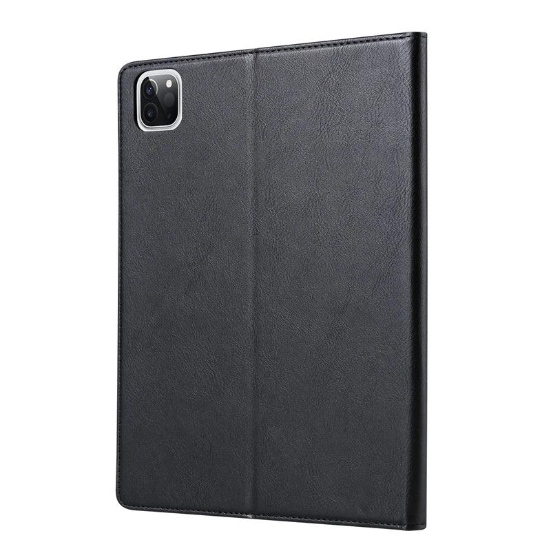 2024 iPad Pro 11-inch with Leather Flip Case - Business Folio Stand with Card Slot | Perfect for Office Work, Travel & Digital Note-Taking