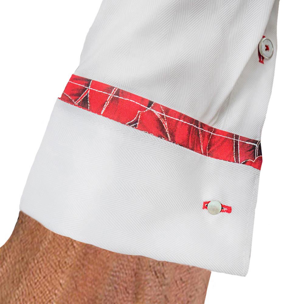 Premium Men's Christmas Themed Dress Shirts - 100% Made in USA - Perfect for Holiday Parties, Office Celebrations & Festive Gatherings