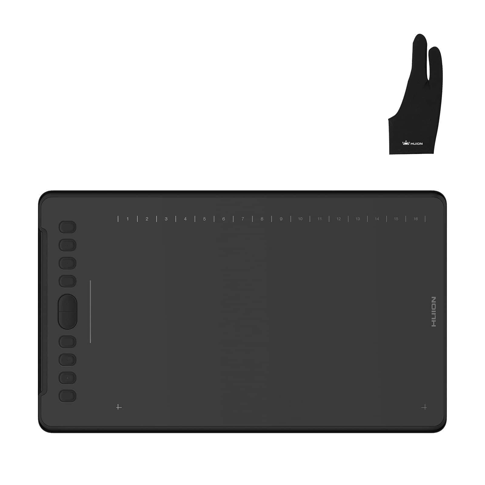 HUION Inspiroy H1161 Graphics Drawing Tablet with 8192 Pressure Sensitivity - Compatible with Android, Chromebook, Windows & Mac - Battery-Free Stylus Included - Perfect for Digital Art, Animation, Online Teaching & Remote Work