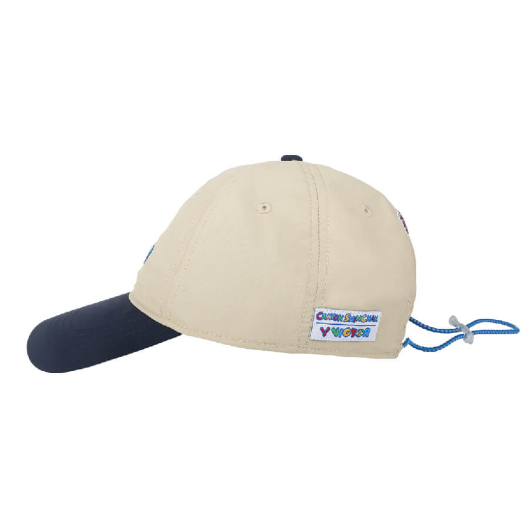 Victor VC 411CS V Crayon Shinchan Baseball Cap [Khaki] - Anime Fashion Accessory for Cosplay, Casual Wear & Outdoor Activities