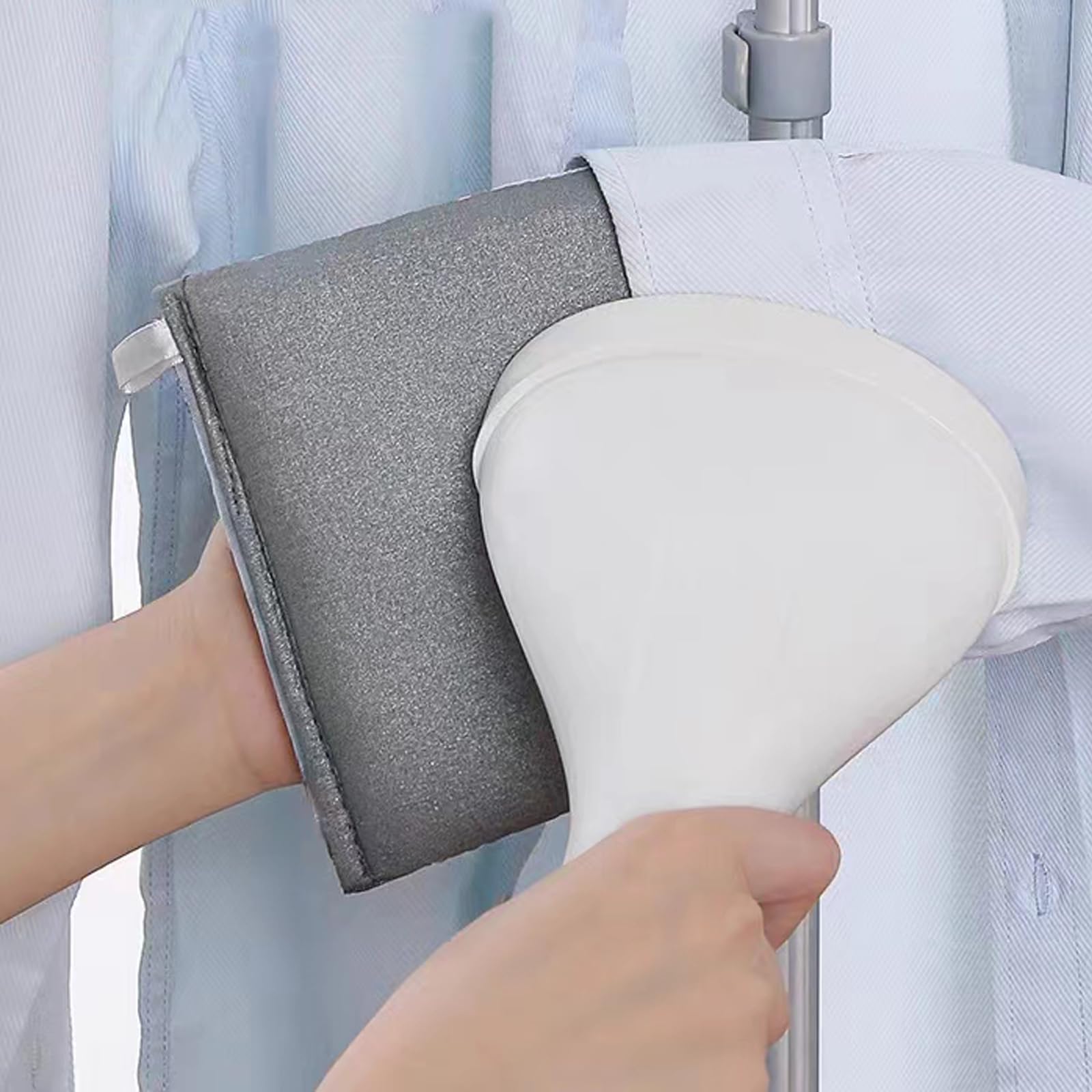 Heat Resistant Garment Steamer Gloves - Anti Steam Ironing Mitts for Clothes | Professional Garment Steamer Accessories | Perfect for Home Laundry & Professional Tailoring
