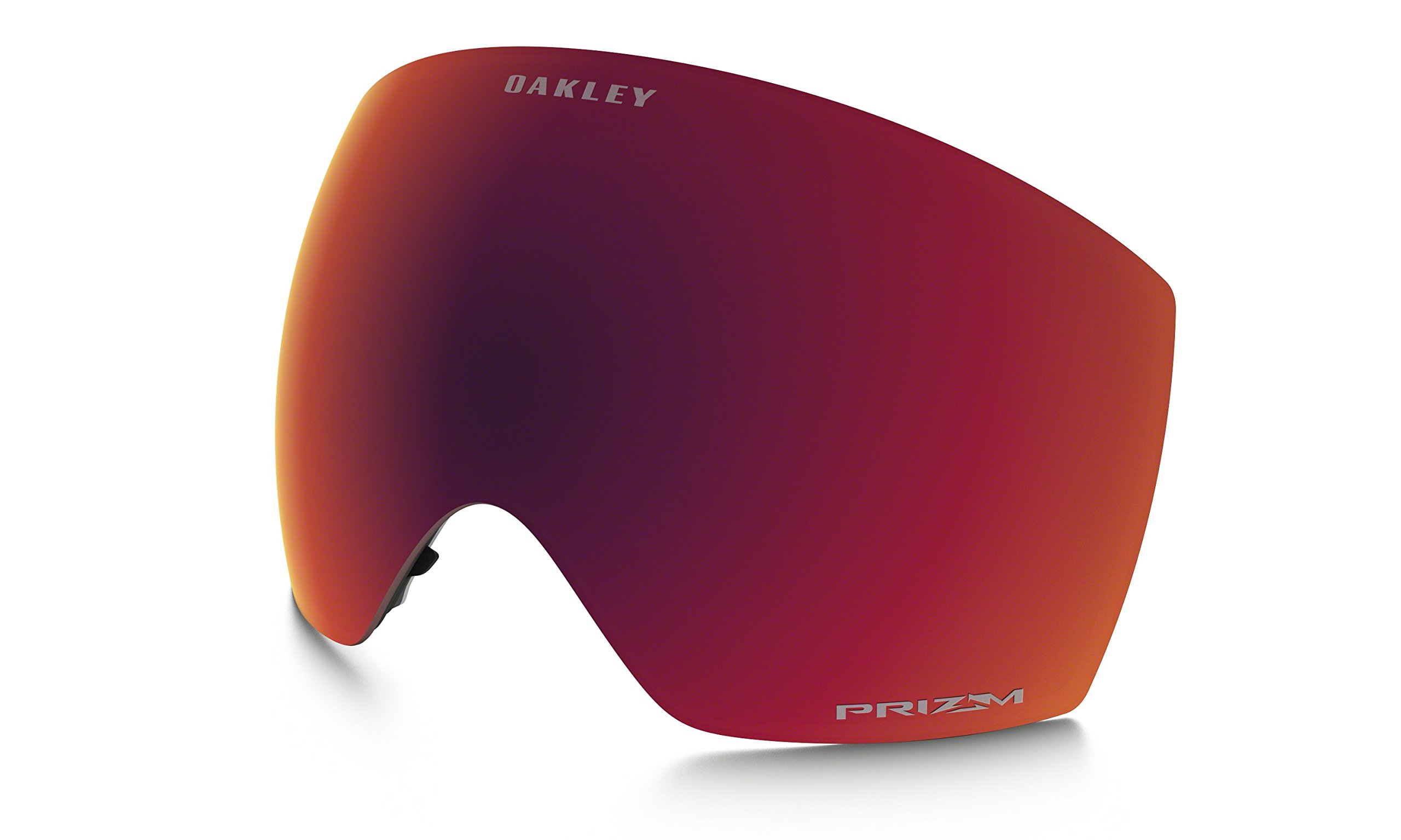 Oakley Flight Deck Snow Goggle Replacement Lens - Prizm Torch Iridium Lens for Skiing & Snowboarding - Enhanced Contrast & UV Protection