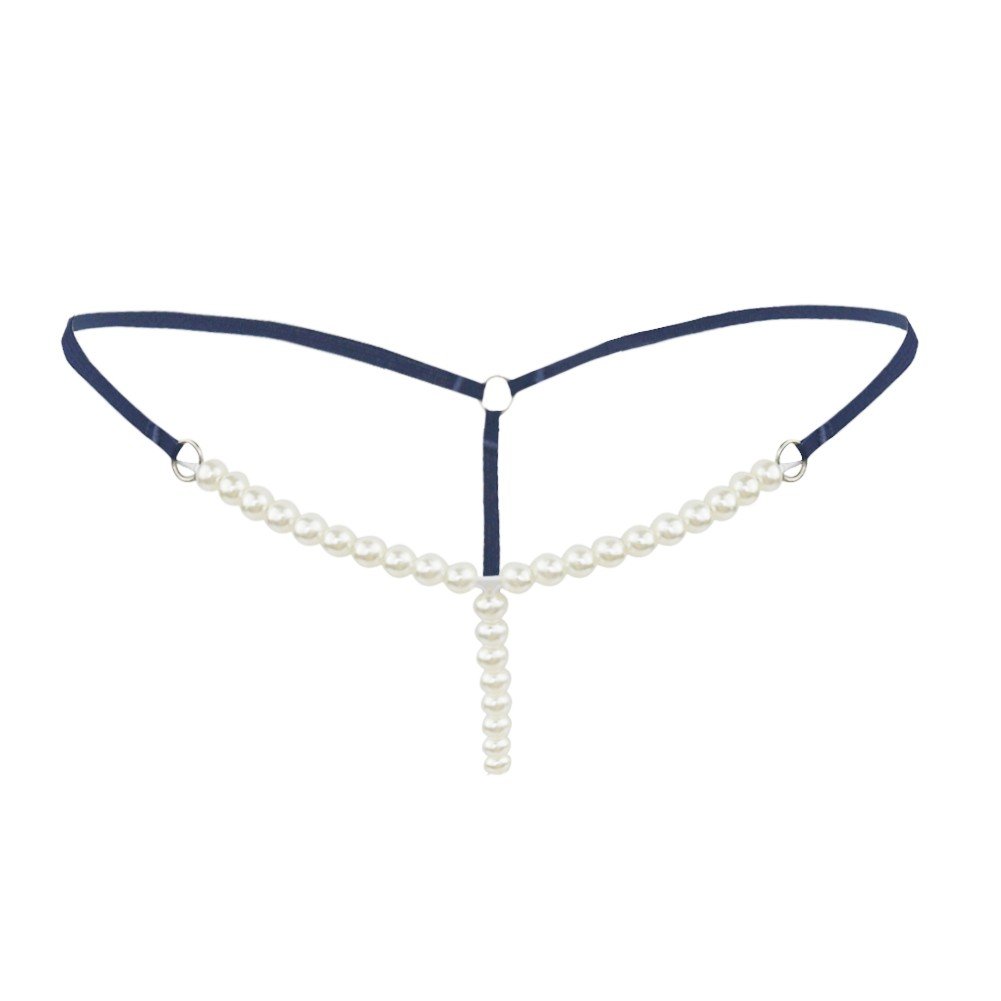 FEESHOW Women's Lace Panties Thongs G-Strings - Sexy Beaded Stretchy Tangas Underwear for Women | Perfect for Date Night, Bridal Lingerie & Special Occasions