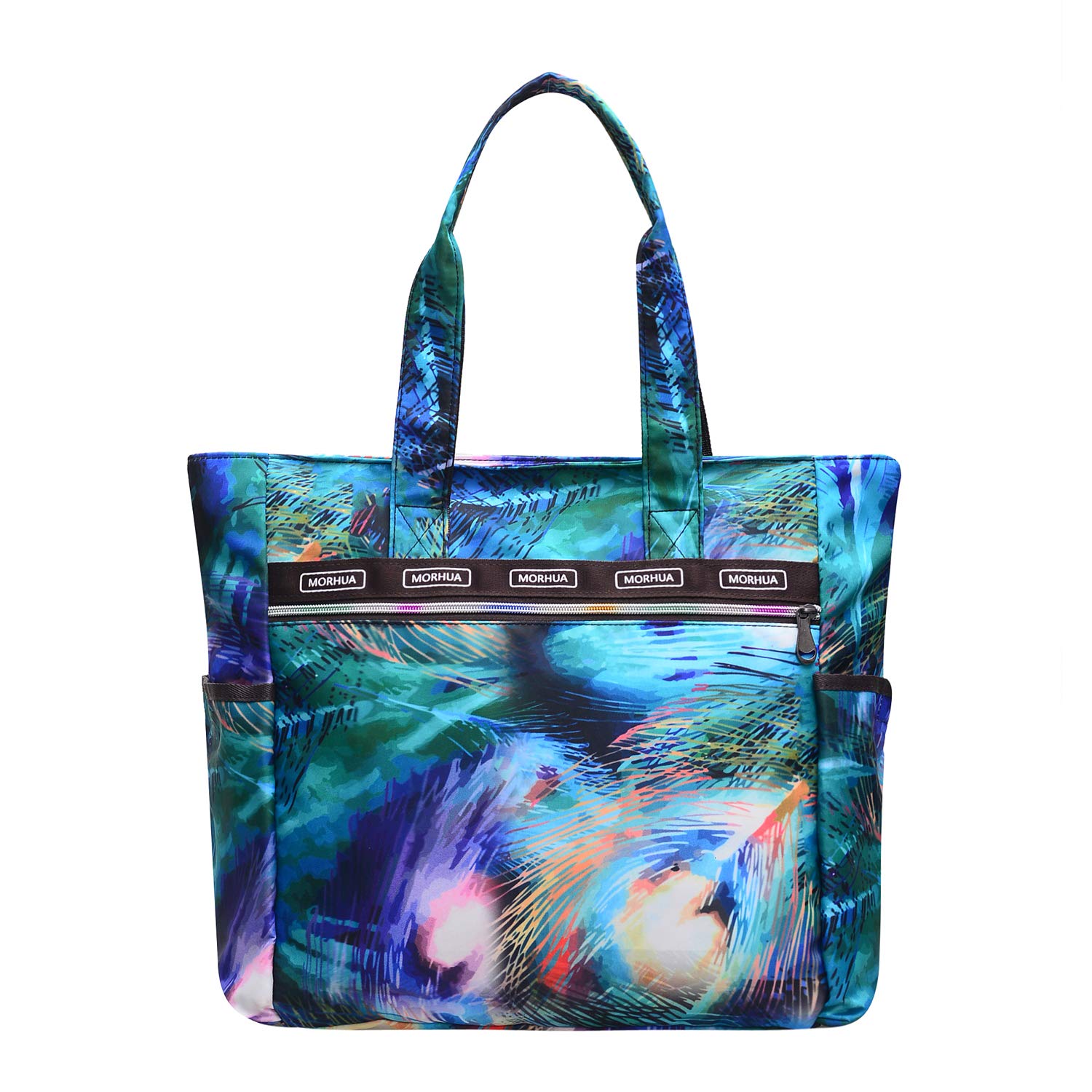 MORHUA Waterproof Lightweight Large Tote Bag for Women - Durable Shoulder Bag Handbag for Gym, Hiking, Travel, Beach & Picnic | Perfect Workout, Shopping & Everyday Carry Tote