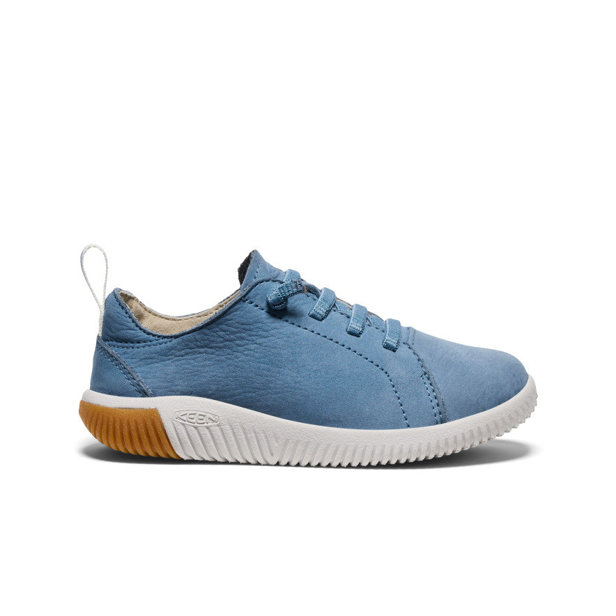 KNX Kids' Leather Sneakers for Boys & Girls - Coronet Blue/Vapor | Comfortable & Durable Toddler Shoes for School, Play & Everyday Wear