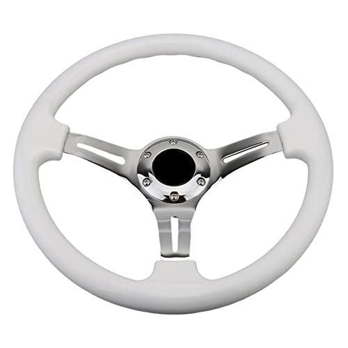 White with silver Spoke