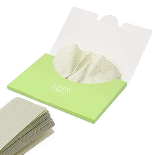 WorldCare® Green Tissue Papers - 100 Sheets/Pack | Gentle Absorbing Face Cleansing Wipes for Daily Skincare, Makeup Removal & Travel Essentials
