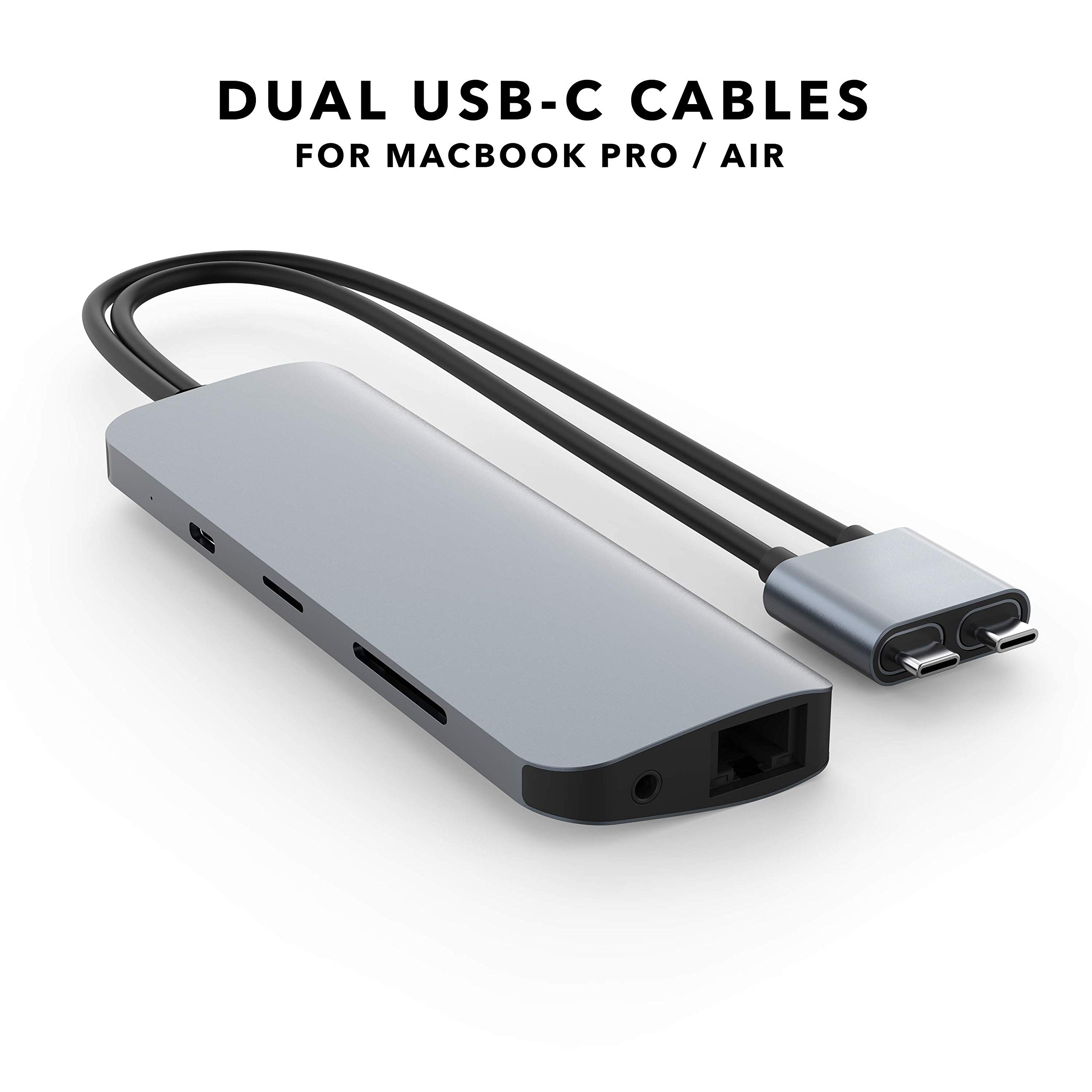 TOTU 9-in-1 USB C Hub Docking Station with Triple Display, Dual 4K HDMI, VGA, 100W PD Charging, 3 USB 3.0 Ports & TF/SD Card Reader - Compatible with MacBook Pro/Air & Type-C Laptops - Perfect for Home Office, Gaming & Multi-Tasking