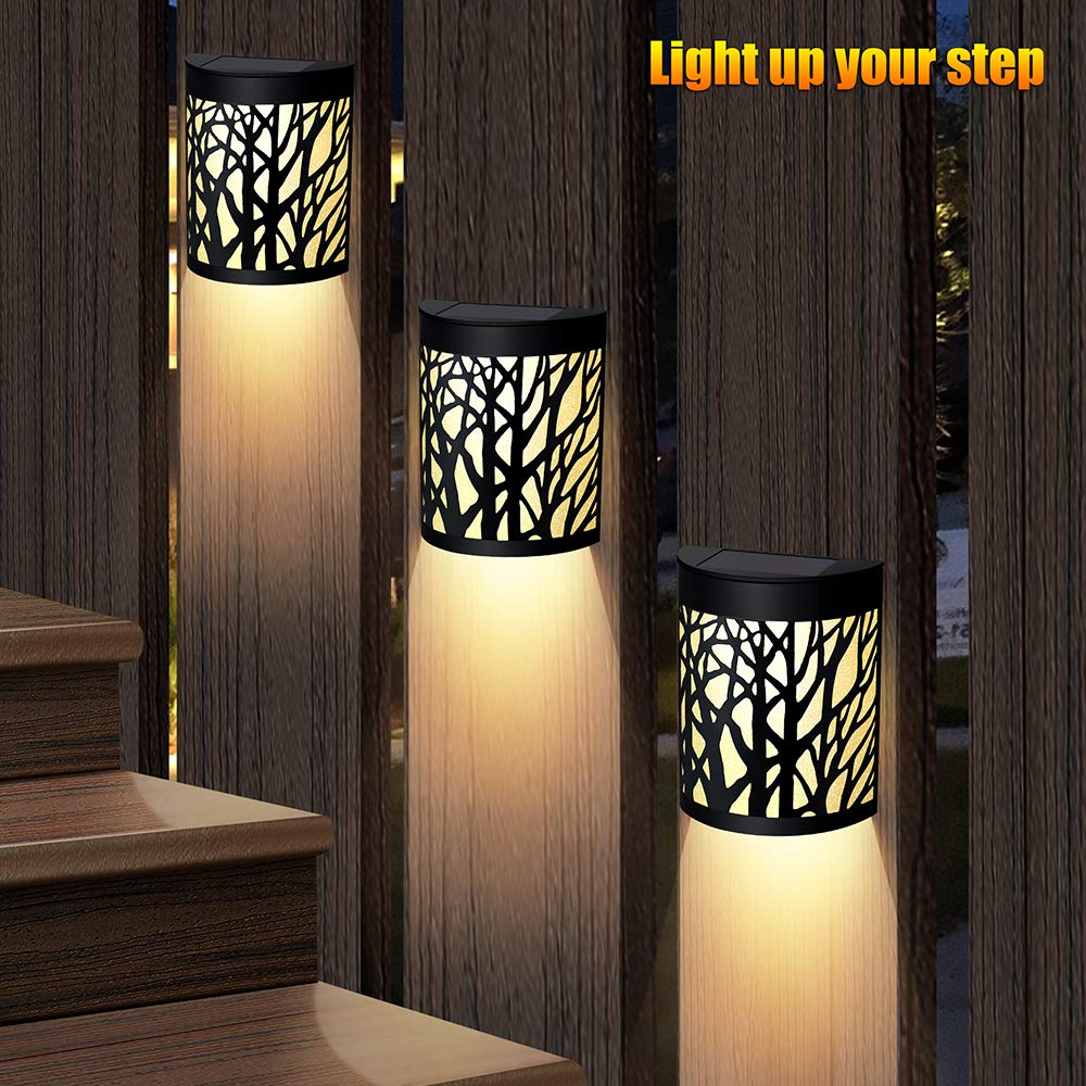 DenicMic 6 Pack LED Wall Lights - Dimmable Modern Sconce Lighting for Bedroom, Living Room, and Hallway - Energy Efficient Indoor Wall Lamp Fixtures