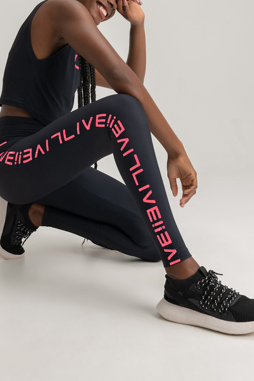 Icon Neo Leggings - High Waist Yoga Pants for Women, Tummy Control Workout Leggings with Pockets - Perfect for Yoga, Running, Gym & Lounge Wear