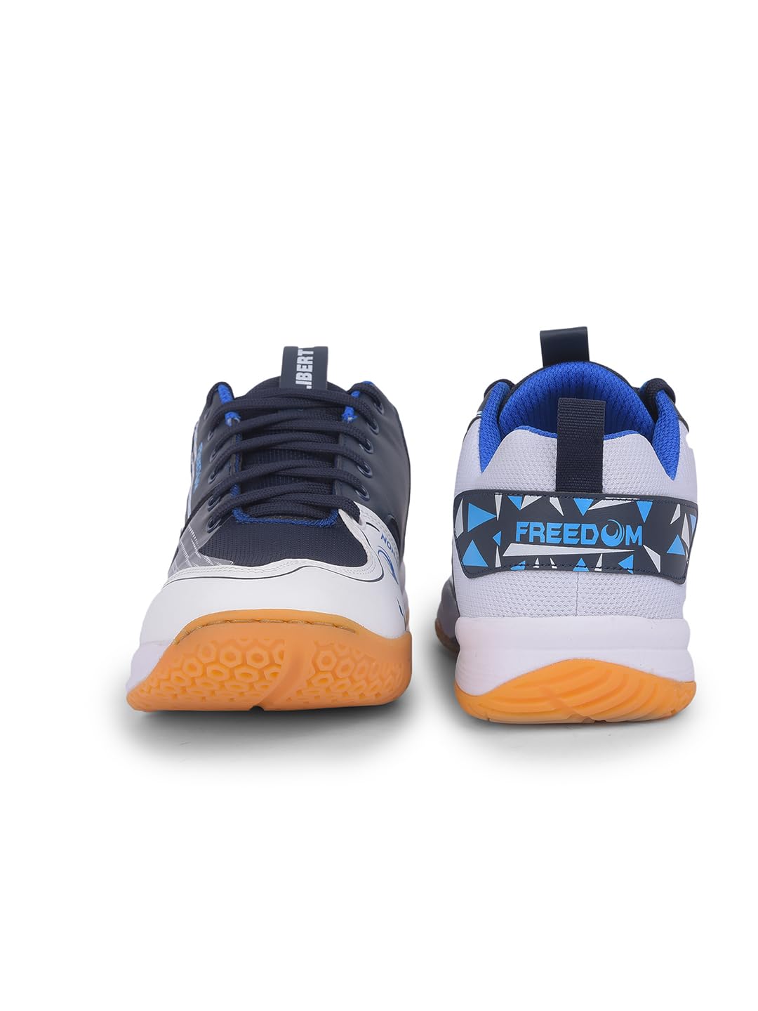 **Liberty Freedom GRIPPER-02 Men's Sports Shoes - PU Upper & Rubber Sole for Badminton, Pickleball, Table Tennis, Volleyball | Lightweight, Comfortable & Durable | Perfect for Indoor Court Games & Casual Wear**