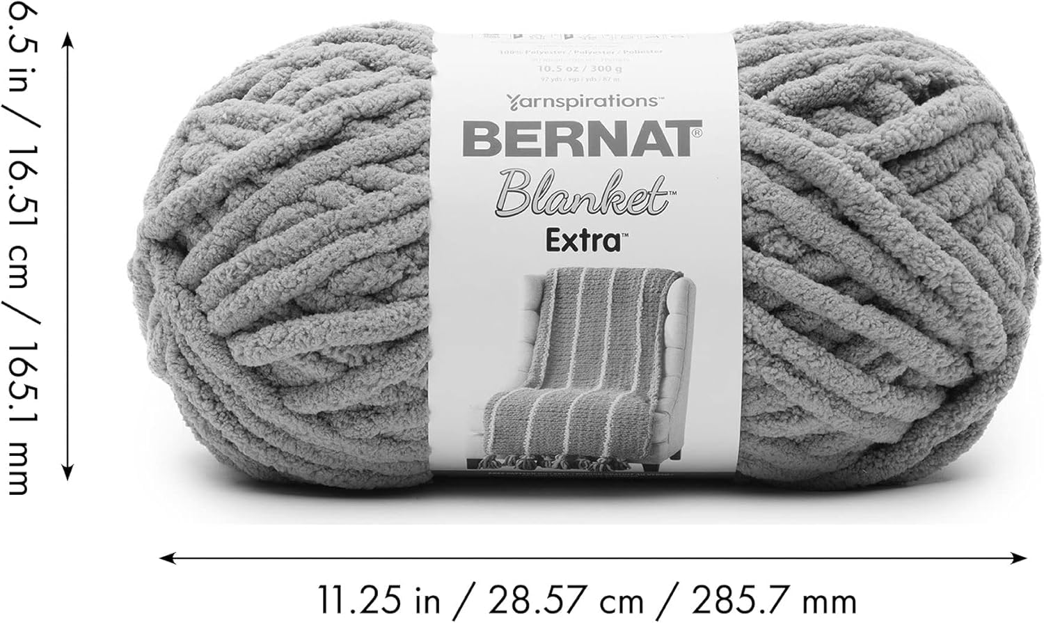Bernat Burnt Rose Chunky Knit Blanket - Super Soft & Cozy Throw for Couch, Bed, or Sofa - Perfect for Winter Nights & Home Decor - 1 Pack