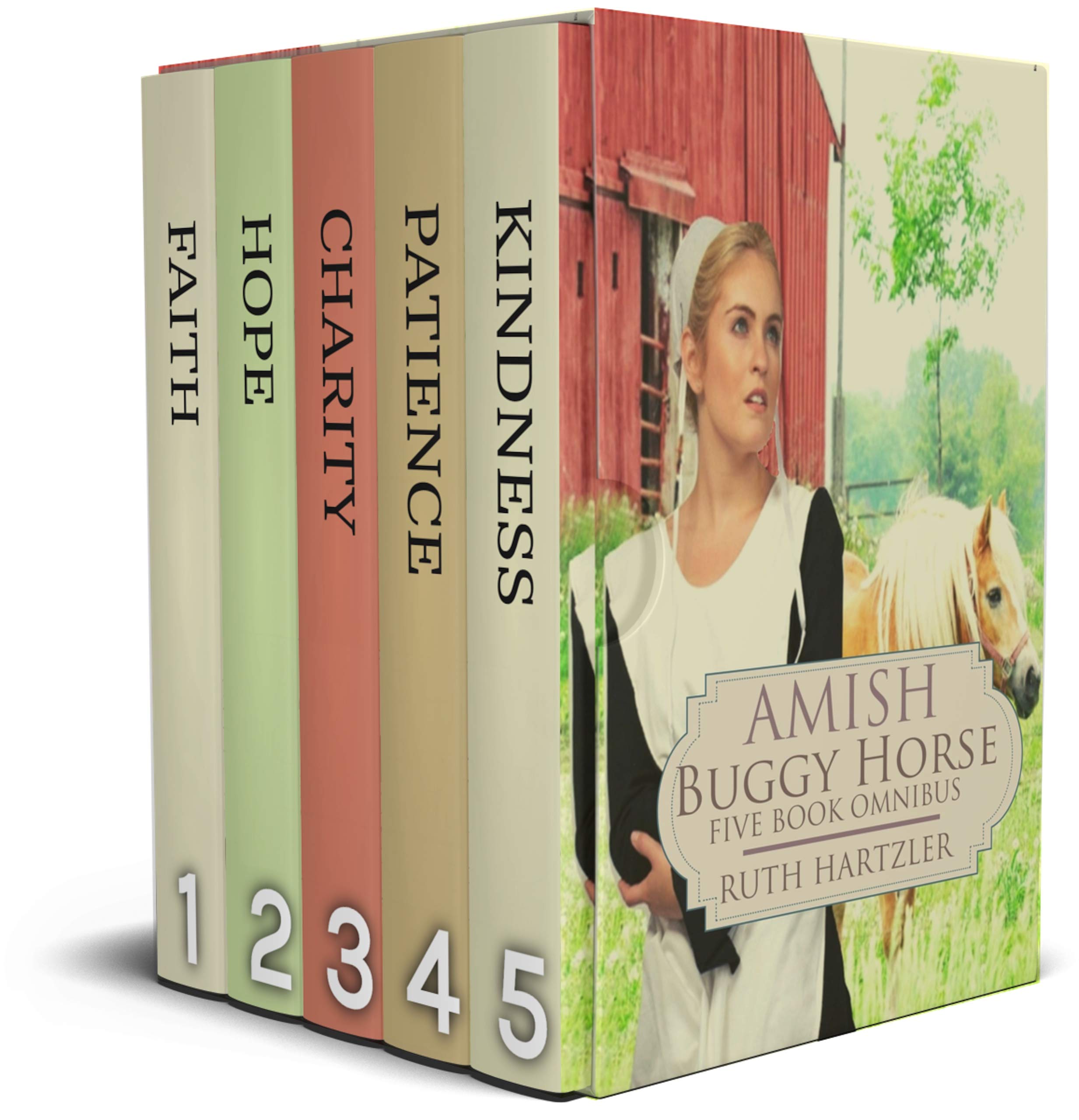 Amish Buggy Horse Five Book Box Set: Amish Romance Collection - Inspirational Christian Fiction for Women, Perfect for Book Clubs & Cozy Reading