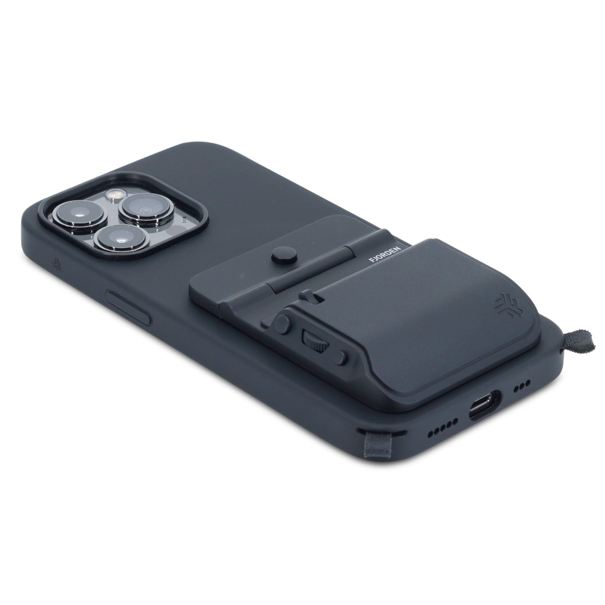 FJORDEN Plus Bundle for iPhone 12 Pro Max - MagSafe Compatible Camera Grip & Protective Phone Case - Professional Photography Accessories for Vlogging, Travel & Content Creation