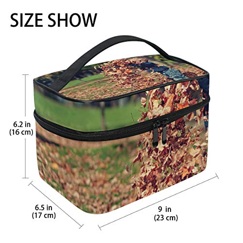 Dragon Sword Boy Travel Makeup Bag - Women's Flat Cosmetic Toilet Bag with Handle, Perfect for Makeup Organizer and Purse (Ideal for Travel, Gym & Daily Use)