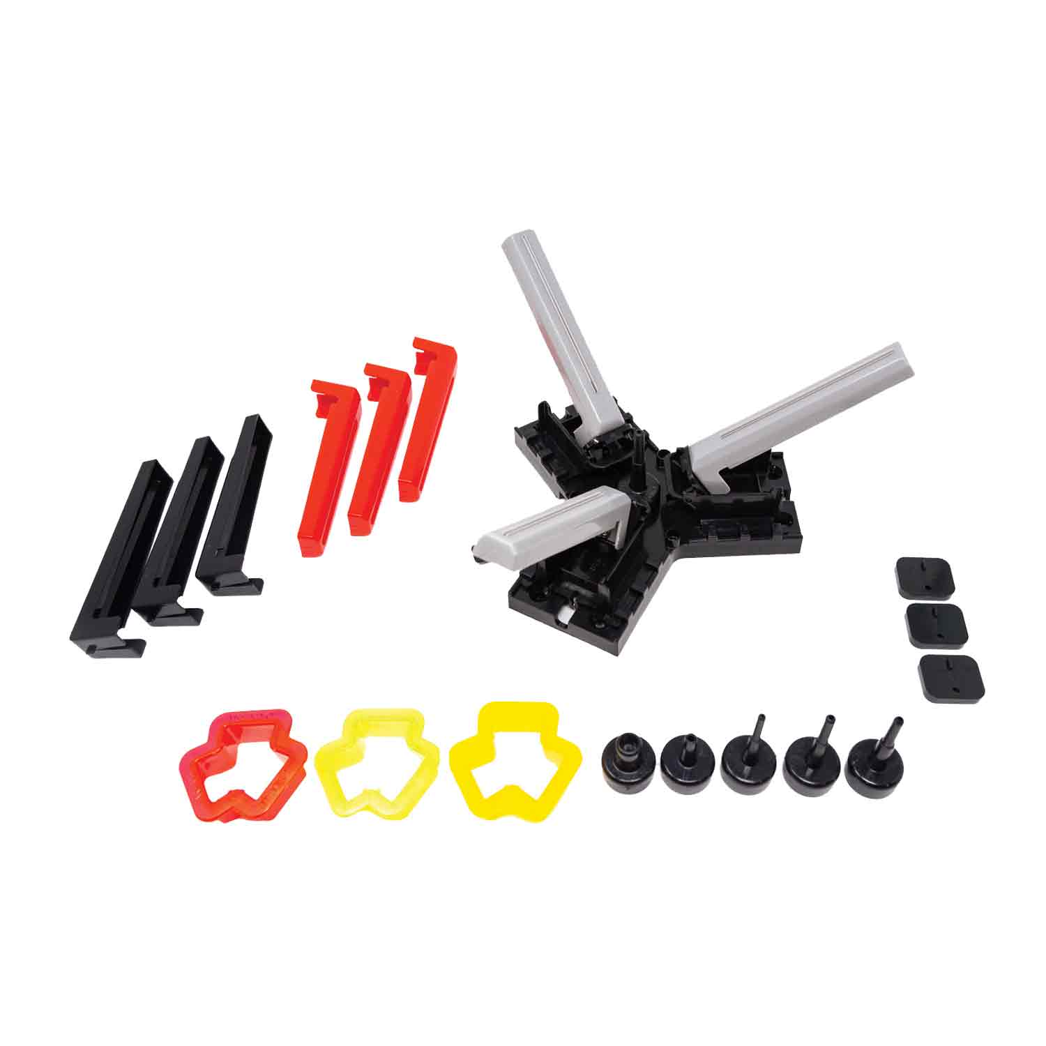 Bohning Triple Tower Fletching Jig - Professional Archery Arrow Fletching Tool for Perfect Arrow Flight - Ideal for Hunting, Target Practice & Competitive Archery