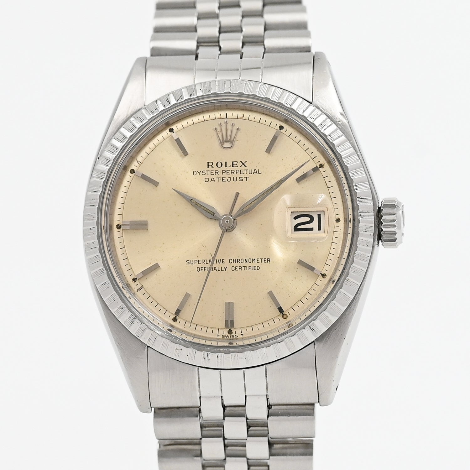 Vintage Rolex Datejust 36mm Men's Watch - 1965 Classic Automatic Stainless Steel Timepiece for Dress, Business & Special Occasions