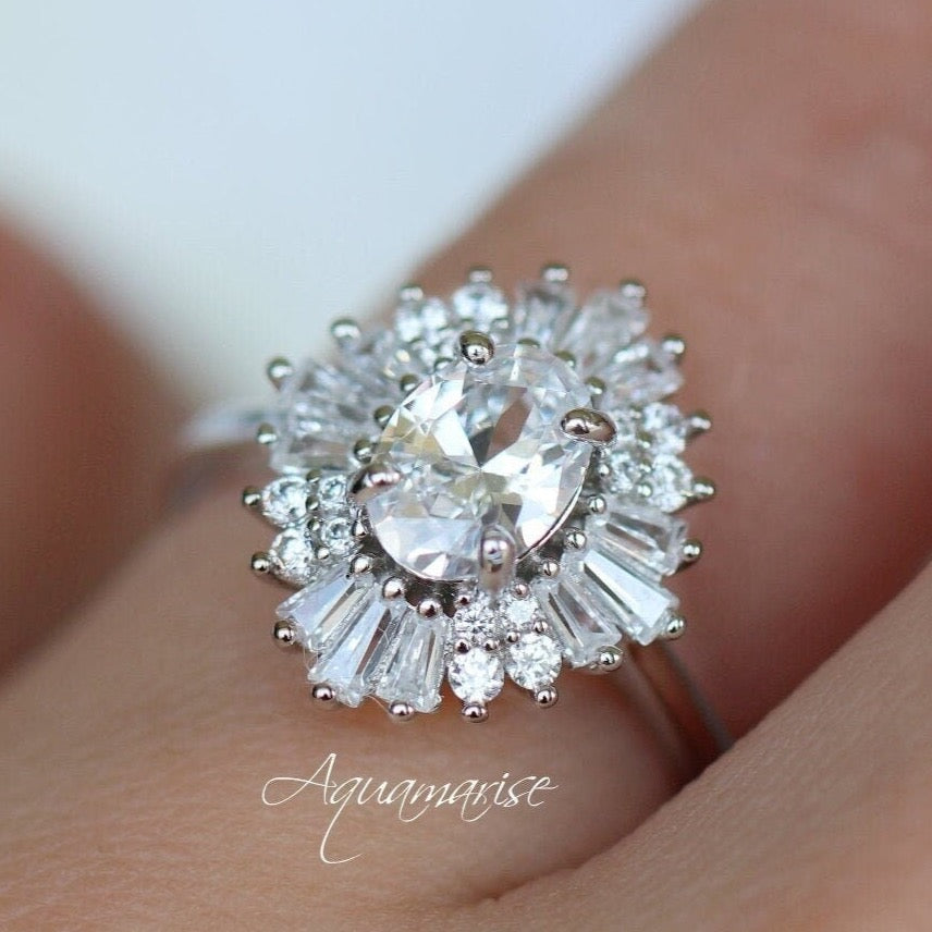 Victoria Lab Grown Diamond Ring - 14K White Gold Engagement Ring for Women | IGI Certified | Perfect for Proposals, Anniversaries & Special Occasions