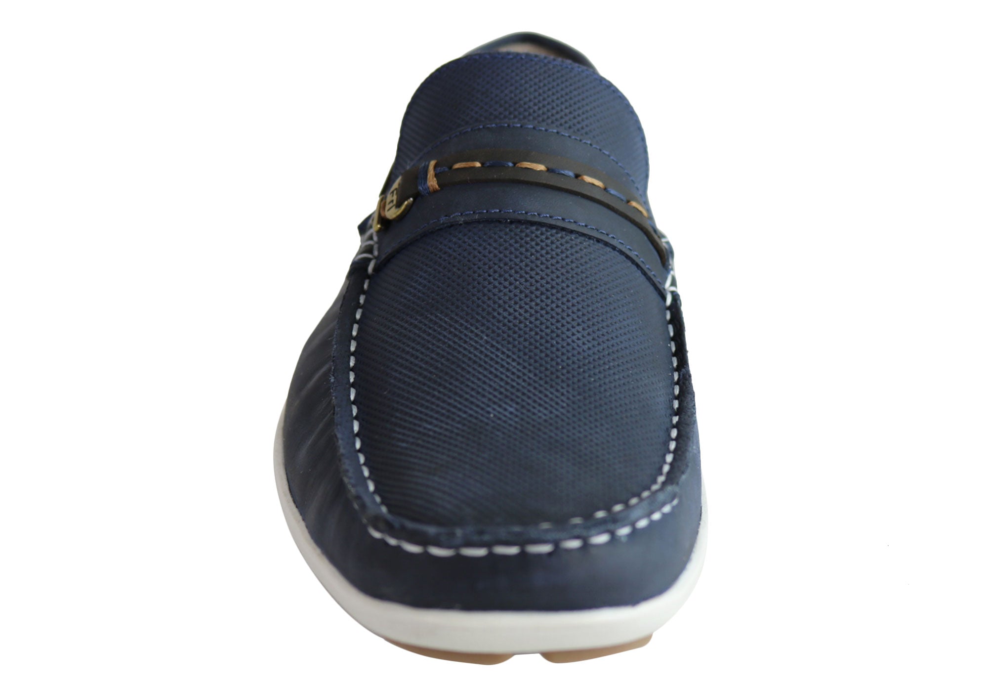 Ferricelli Jarrod Men's Genuine Leather Loafers with Cushioned Comfort - Handcrafted in Brazil - Perfect for Business Casual & Office Wear