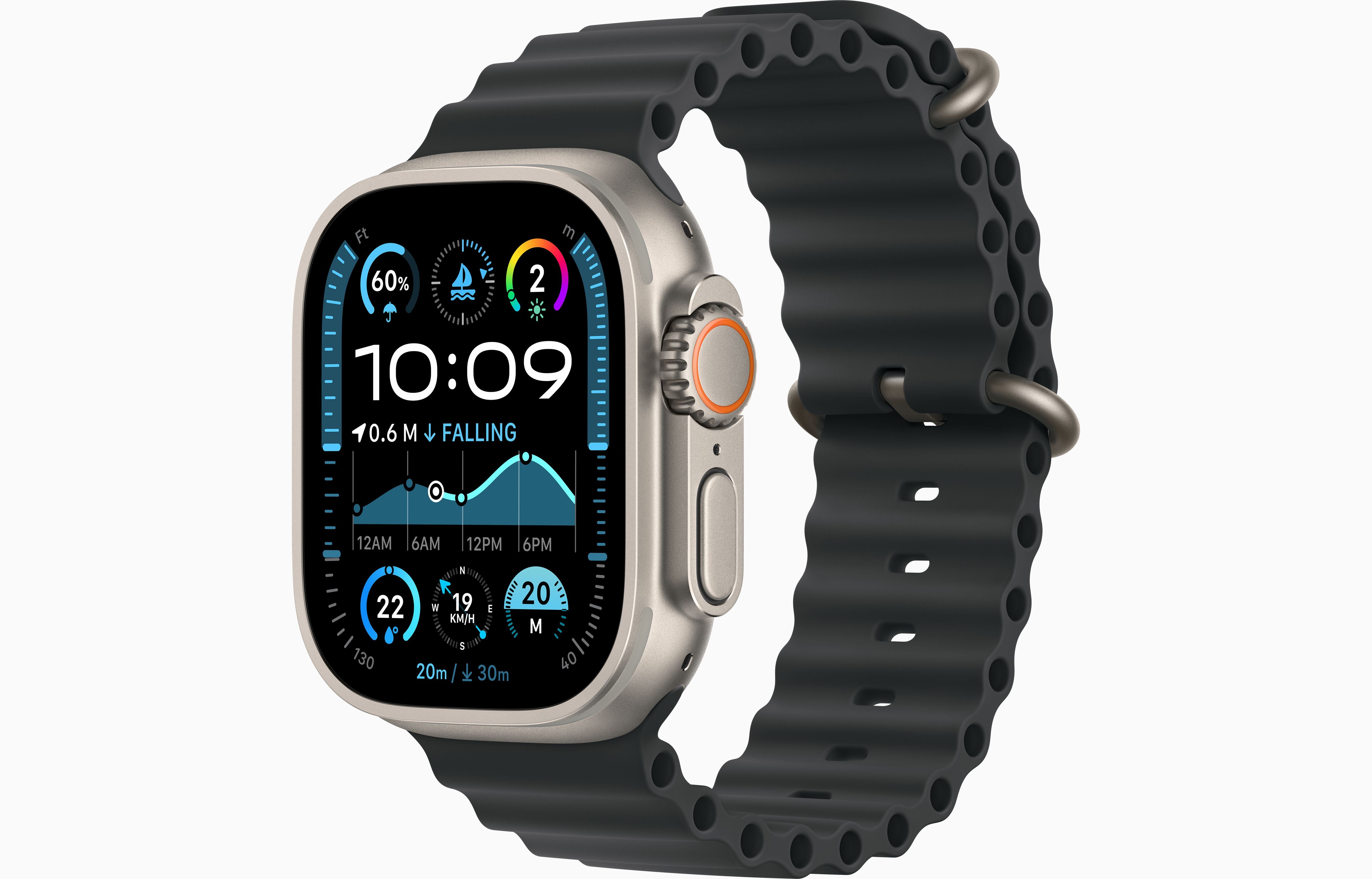 Apple Watch Ultra 2 - GPS + Cellular Smartwatch with Advanced Fitness Tracking & Heart Rate Monitor - Perfect for Outdoor Adventures, Workouts & Daily Wear