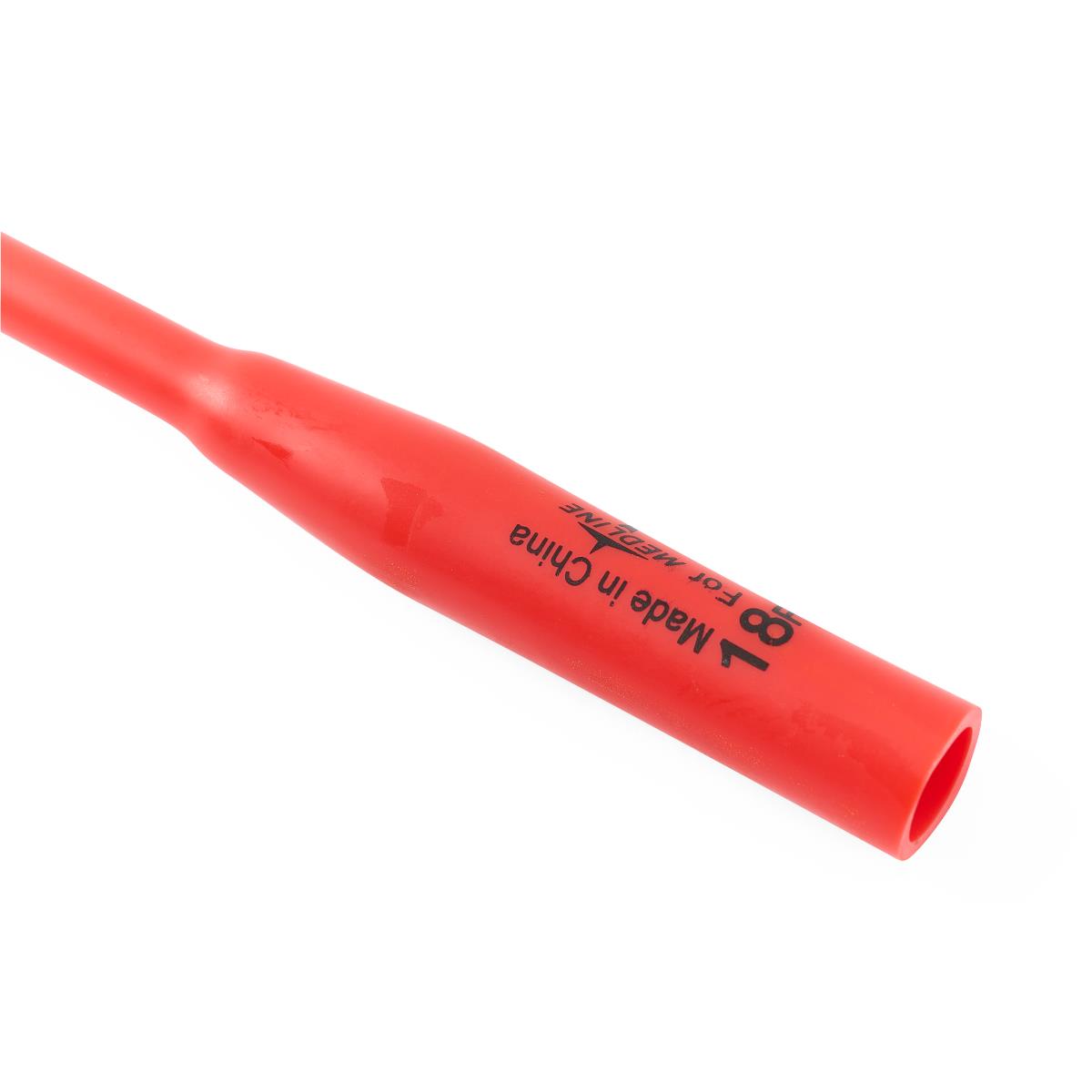 Sterile Red Rubber Urethral Catheter 18FR - Medical Grade Latex-Free Catheter for Urinary Drainage - Ideal for Hospital, Home Care & Clinical Use