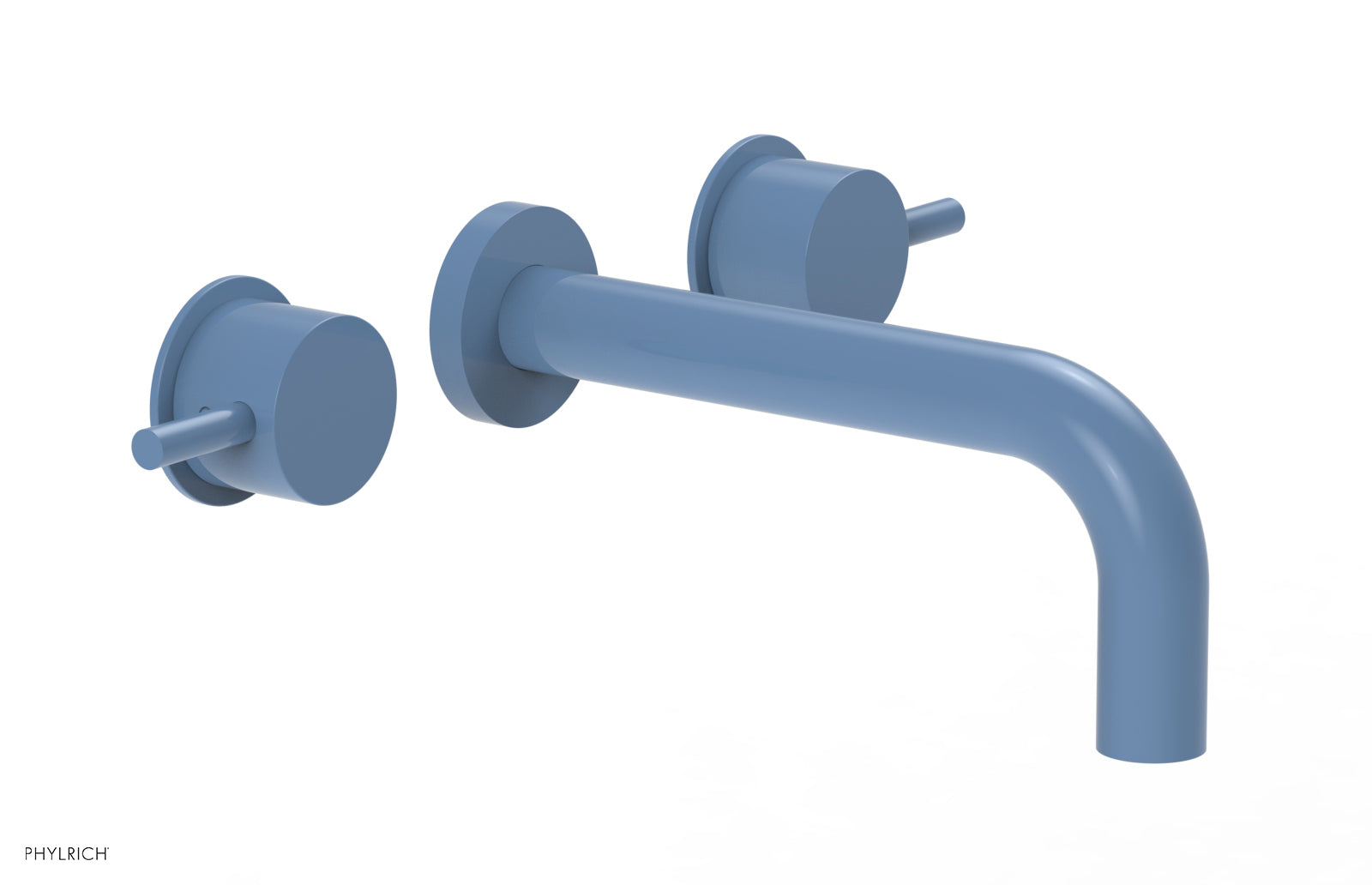 BASIC II Wall Mount Tub Faucet Set with Lever Handles - 230 59 - Perfect for Bathroom Renovation and Modern Home Decor