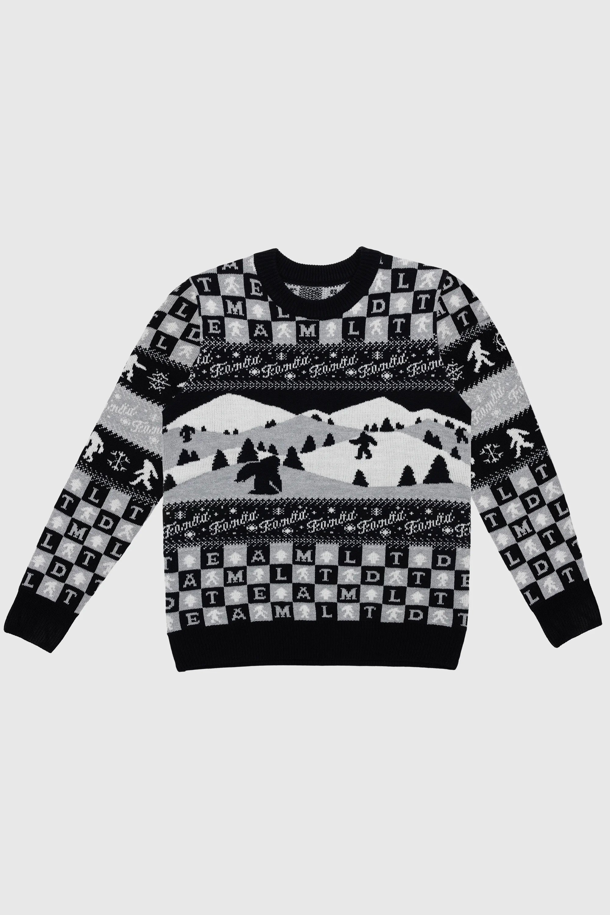 YETI Party Sweater - Warm & Cozy Pullover for Winter Holidays, Christmas & Festive Gatherings - Perfect for Outdoor Events & Casual Wear
