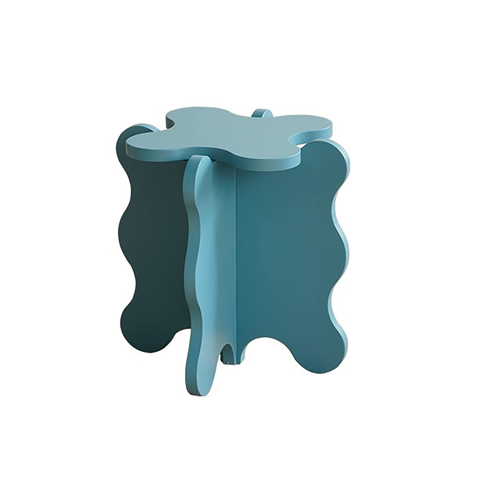 GGUO Petal-Shaped Bedside Table - Modern Nightstand with Elegant Design for Bedroom & Living Room | Perfect for Small Spaces, Apartment Decor, and Home Organization