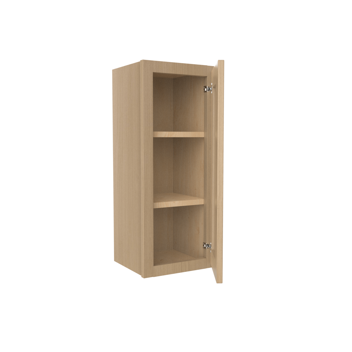 30 Inch High Single Door Wall Cabinet - Luxor Harvest RTA, 12W x 30H x 12D - Perfect for Kitchen, Bathroom, Laundry Room & Garage Storage Organization
