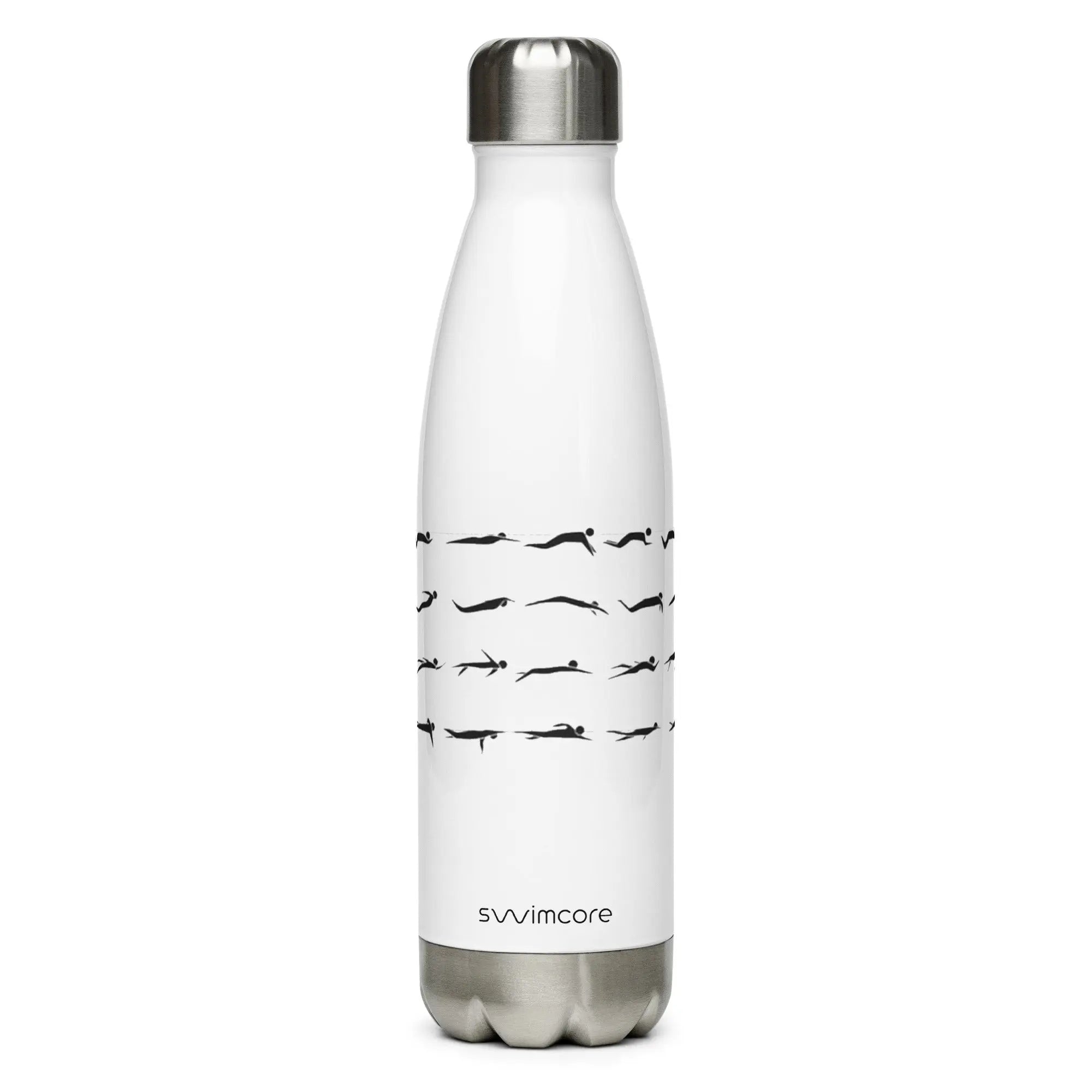 Premium Stainless Steel Water Bottle for Swimming & Sports - Leak Proof, Insulated, BPA Free - Perfect for Gym, Pool & Outdoor Activities