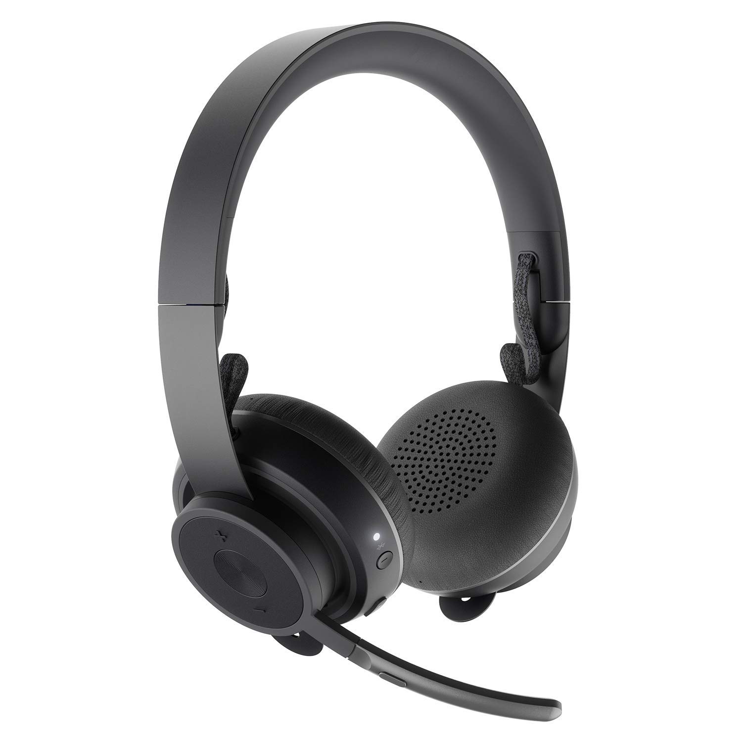 Logitech Zone Wireless Plus Bluetooth Headset with Noise Cancelling (Renewed) - Perfect for Remote Work, Online Meetings & Music Streaming