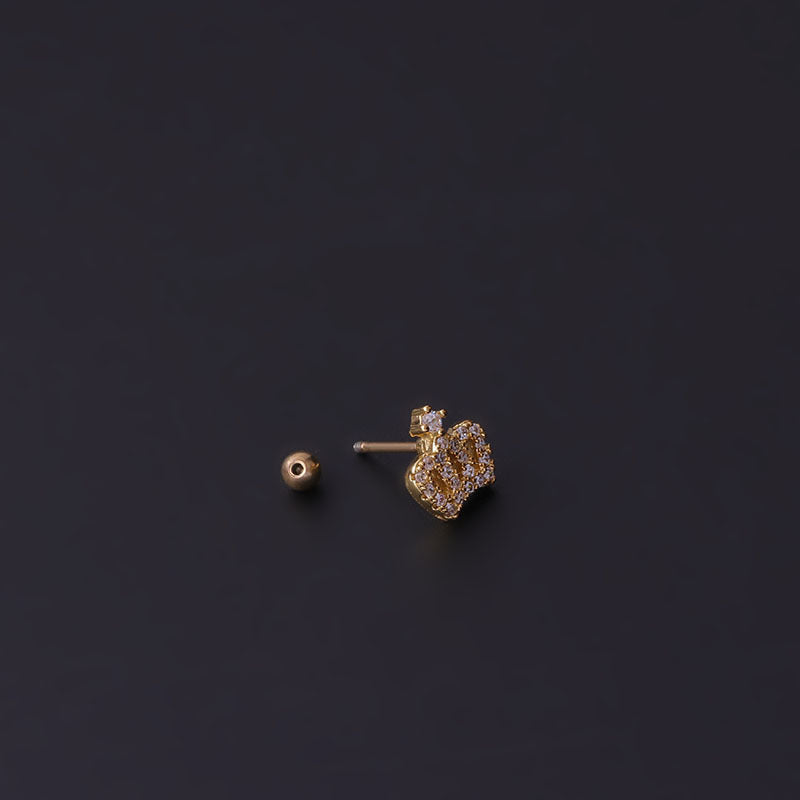 20G Cartilage Tiny Stud Earrings - Swan, Moon & Star Earrings for Women | Hypoallergenic Stainless Steel Jewelry | Perfect for Daily Wear, Parties & Gifts (HSPJ672)