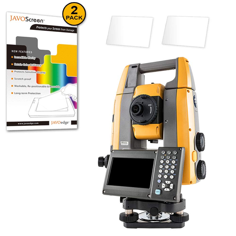 Topcon GT Series Total Station Screen Protector - Anti-Glare, Scratch-Resistant (2 Pack) - Perfect for Surveying, Construction & Engineering Work