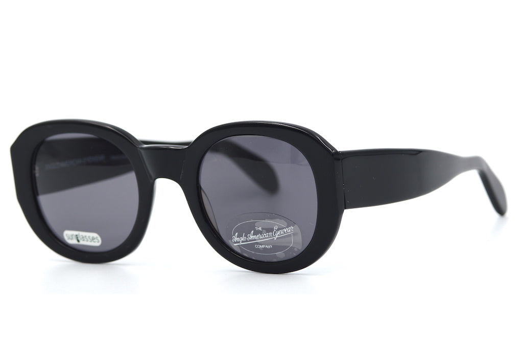 Anglo American Eyewear Winter Sunglasses - Black Polarized UV Protection for Men & Women - Perfect for Skiing, Snowboarding & Outdoor Winter Activities