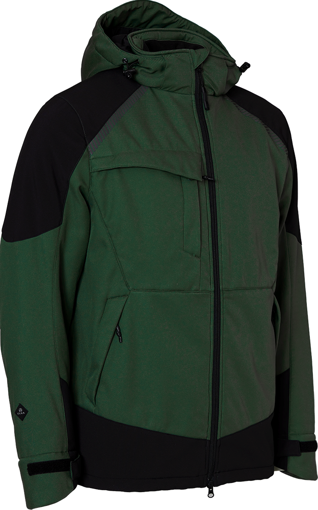 ELKA 117301 Men's Winter Softshell Jacket - Waterproof Windproof Fleece Lined Outdoor Jacket for Hiking, Skiing & Cold Weather Activities